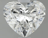 0.83 carat Heart diamond F IF 