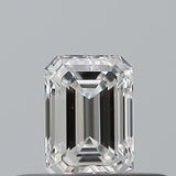 0.23 carat Emerald diamond E  VVS1