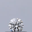 0.18 carat Round diamond E IF Excellent