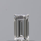 0.24 carat Baguette diamond D VVS2 