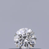 0.18 carat Round diamond F IF Excellent