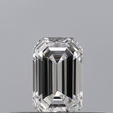 0.25 carat Emerald diamond E IF 