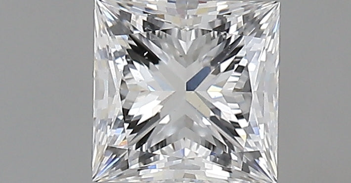 0.70 carat Princess diamond E SI1 