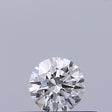 0.24 carat Round diamond D VVS2 Excellent