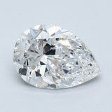 1.00 carat Pear diamond D  SI2