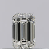0.23 carat Emerald diamond E VVS2 