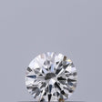 0.22 carat Round diamond D IF Excellent