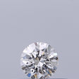 0.22 carat Round diamond F VVS2 Excellent