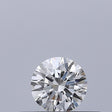 0.23 carat Round diamond F VVS2 Excellent