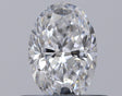 0.42 carat Oval diamond D SI2 