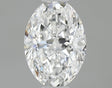 0.40 carat Oval diamond D VVS1 