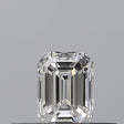 0.23 carat Emerald diamond E VVS2 