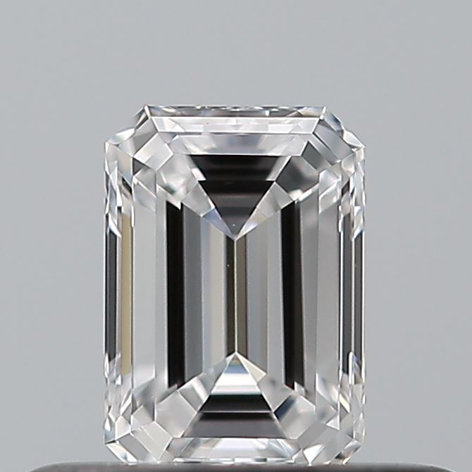 0.30 carat Emerald diamond D  VVS2