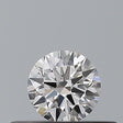 0.19 carat Round diamond E VVS1 Excellent
