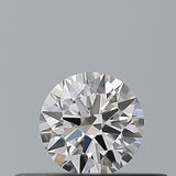 0.19 carat Round diamond E VVS1 Excellent