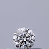 0.18 carat Round diamond E IF Excellent