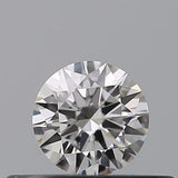 0.19 carat Round diamond F  VVS1 Excellent