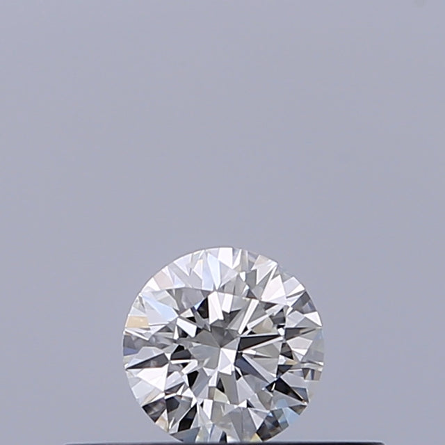 0.18 carat Round diamond F IF Excellent
