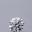 0.18 carat Round diamond D VVS1 Excellent