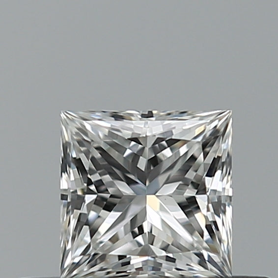0.39 carat Princess diamond F VVS2 