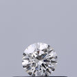 0.19 carat Round diamond F VVS1 Excellent