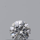 0.19 carat Round diamond E  VVS2 Excellent