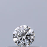 0.18 carat Round diamond E VVS2 Excellent