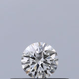 0.18 carat Round diamond E VVS2 Excellent