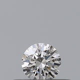 0.19 carat Round diamond E  IF Excellent