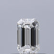 0.30 carat Emerald diamond E VVS2 
