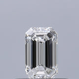 0.30 carat Emerald diamond E VVS2 