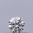 0.24 carat Round diamond F IF Excellent