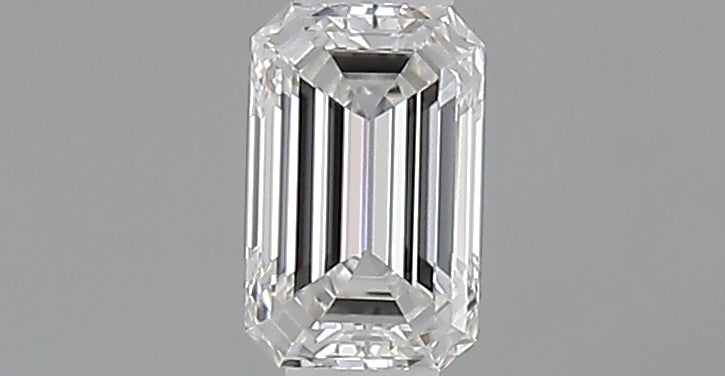 0.26 carat Emerald diamond E VVS2 