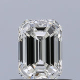 0.42 carat Emerald diamond F VVS2 VeryGood