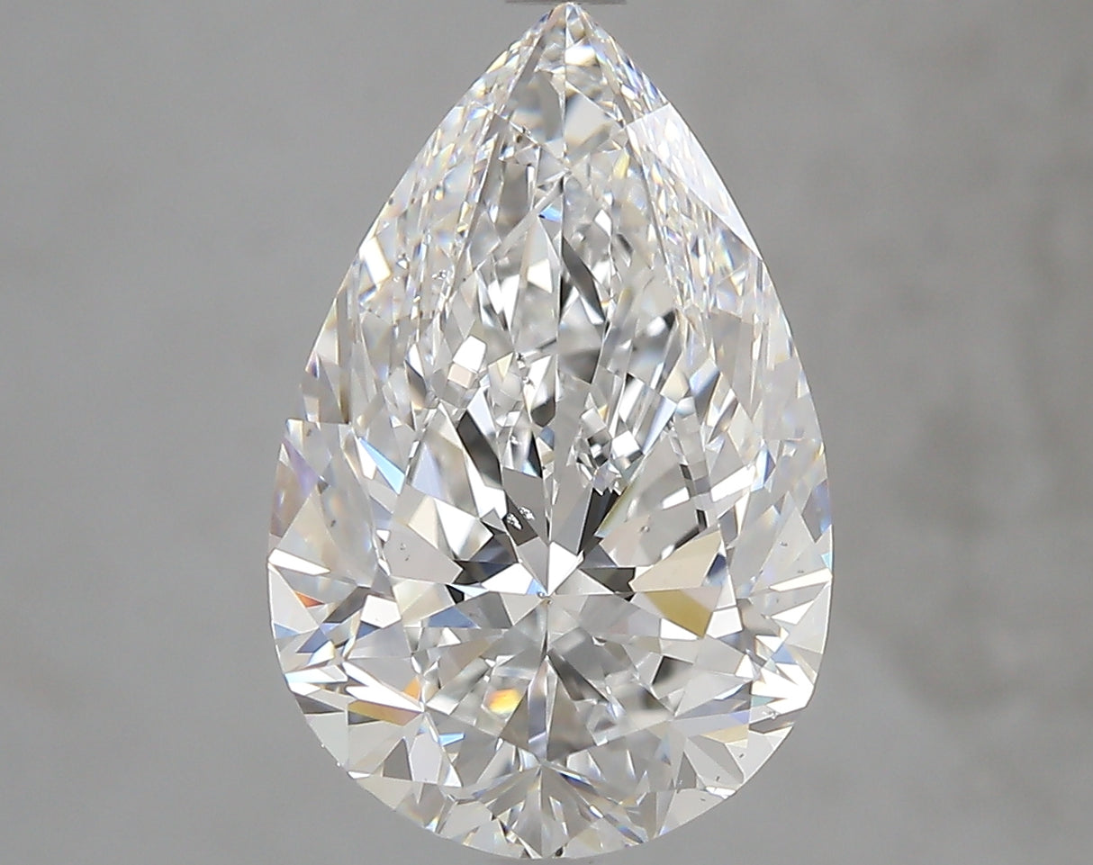 5.02 carat Pear diamond E  VS2 Very good