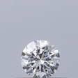 0.23 carat Round diamond E VVS1 Excellent