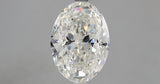 3.01 carat Oval diamond H SI1 