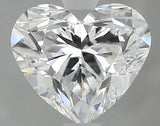 1.50 carat Heart diamond E SI1 