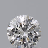 0.66 carat Round diamond D  IF Excellent