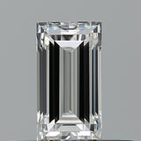 0.37 carat Baguette diamond E VVS1 