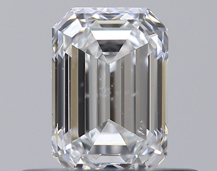 0.40 carat Emerald diamond D  SI1 Excellent
