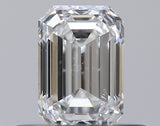 0.40 carat Emerald diamond D  SI1 Excellent