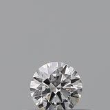 0.19 carat Round diamond F  IF Excellent