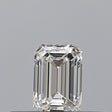 0.23 carat Emerald diamond F VVS1 