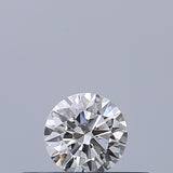 0.20 carat Round diamond F VVS1 Excellent