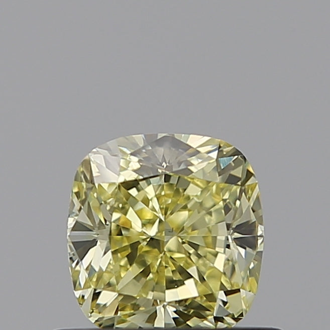 0.58 carat Cushion diamond  Yellow VS2