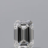 0.28 carat Emerald diamond E VS2 