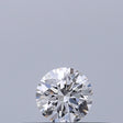 0.18 carat Round diamond D VVS2 Excellent