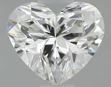 0.61 carat Heart diamond F VVS1 