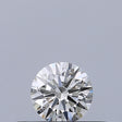 0.24 carat Round diamond F IF Excellent